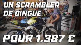 METZELER CUSTOM PROJECT ► UN SCRAMBLER DE OUF POUR 1.387 €